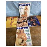 1991 Playboy Magazines
