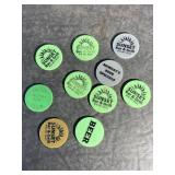 Sunset Bar & Grill Godfrey, IL Beer Tokens