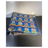 Binder of Vintage MLB Trading Cards