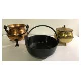 WOW! Copper Germany, Brass Japan & more 5" tall