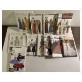 Clothing and cosplay patterns. Most factory