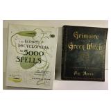 Books on Magic Spells and Green Witch