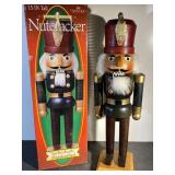 15" Wooden Nutcracker in box