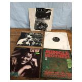 Vintage vinyl records incl Sir Mix A Lot