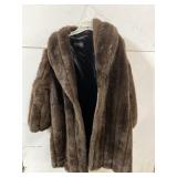 Monterey Fashions Faux Fur Coat-Small/Medium
