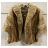 Vintage real fur (we think) stole, Small/Medium