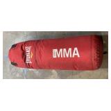 Red Everlast MMA punching bag