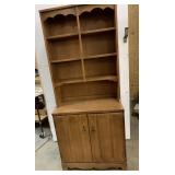 Vintage china hutch piece-30" x 71" x 17"