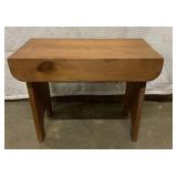 Wooden bench 20" x 16" x 10"