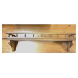 Wood shelf-28" x 7"