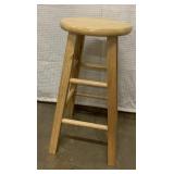 Wooden stool 24" tall