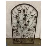 48x28 Wall or outdoor decor metal. Missing 1