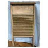 Antique Snow-Bird copper washboard