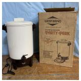 Vintage West Bend Part Perk dispenser & box