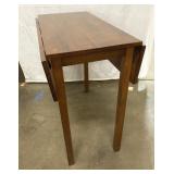 36 x 36 x 36 wood kitchen drop leaf table