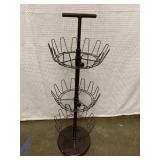 38 inch three tiered, metal commercial storage