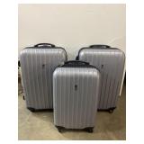 3 Hard Travel Suitcases
