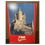 26 x 38, TWA framed picture