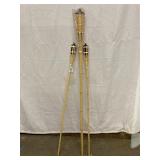 Bamboo Torch deck citronella torches