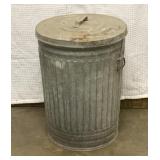 Vintage Metal Trash Can (Oscar the Grouch