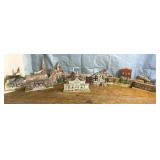 Vintage Collinsville Wooden Cutouts of Historical