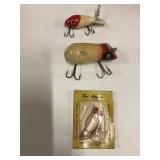 3 vintage Lures, Arbogast new