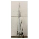 Fishing rods and reels, Mitchell, Zebco, bass pro