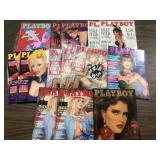 1986 Playboy Magazines