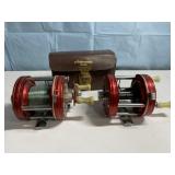 Ambassador Fishing Rods with Leather case