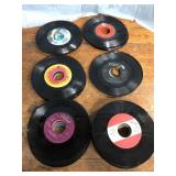 Vintage 45rpm  vinyl records