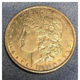 1890 Morgan Silver Dollar-Philadelphia