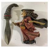 Vintage Commanding Wizard knive