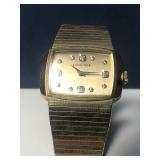 Longines 14k plated gold watch