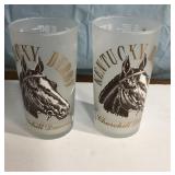 1964 Kentucky Derby Glasses Churchill Downs