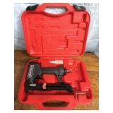 Craftsman 1/4" crown stapler w/ case-not tested