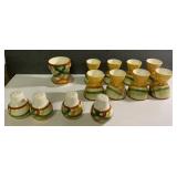 Vintage Vernonware Homespun pattern pieces