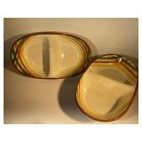 Vintage Vernonware Homespun pattern pieces