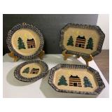 Three Rivers Pottery lodge pieces