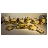 Vintage Vernonware Homespun pattern pieces