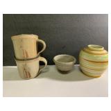 Monroe Salt Ware & more vase, bowl, mugs