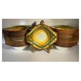 Vintage Vernonware Homespun pattern pieces