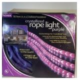 18ft Purple Rope Light