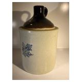 Antique Western Stoneware #3 moonshine crock jug