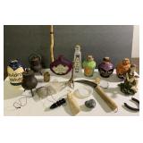 Witch items-chicken foot, wand, cauldrons and more