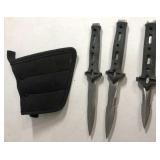 3 Knife Set with case