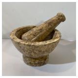 Marble Mortar and Pestle made in India