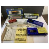 Vintage AHM Train scale cars & more