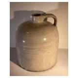 Antique crock moonshine jug-9" tall-not marked