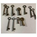 Antique skeleton keys