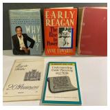 Vintage books-Sammy Davis Jr, Ronald Reagan more